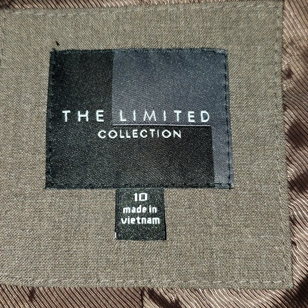 The Limited Long Sleeve Blazer One Button Front Closure